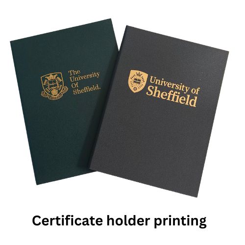 Certificate Holder printing