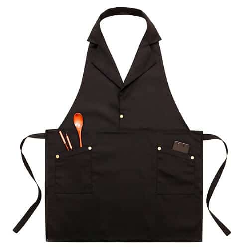 Custom-V-Neck-Canvas-Apron