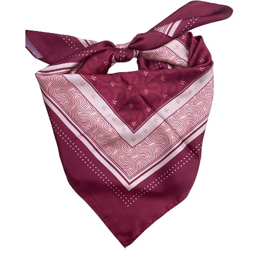 Arzeen Autumn Silk Scarf Printing